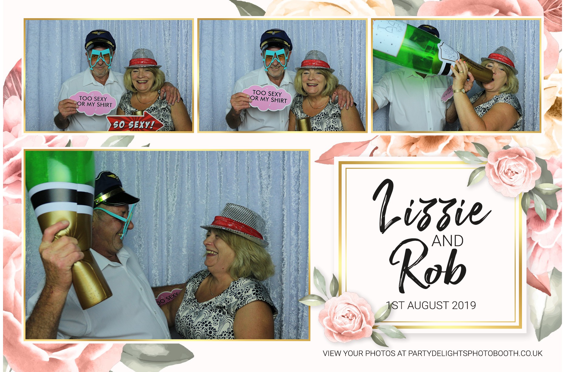 Lizzie and Rob’s Wedding - Prints | View more photos from the event at gallery.partydelightsphotobooth.co.uk/u/PartyDelightsPhotoBooth/Lizzie-and-Rob’s-Wedding-Prints